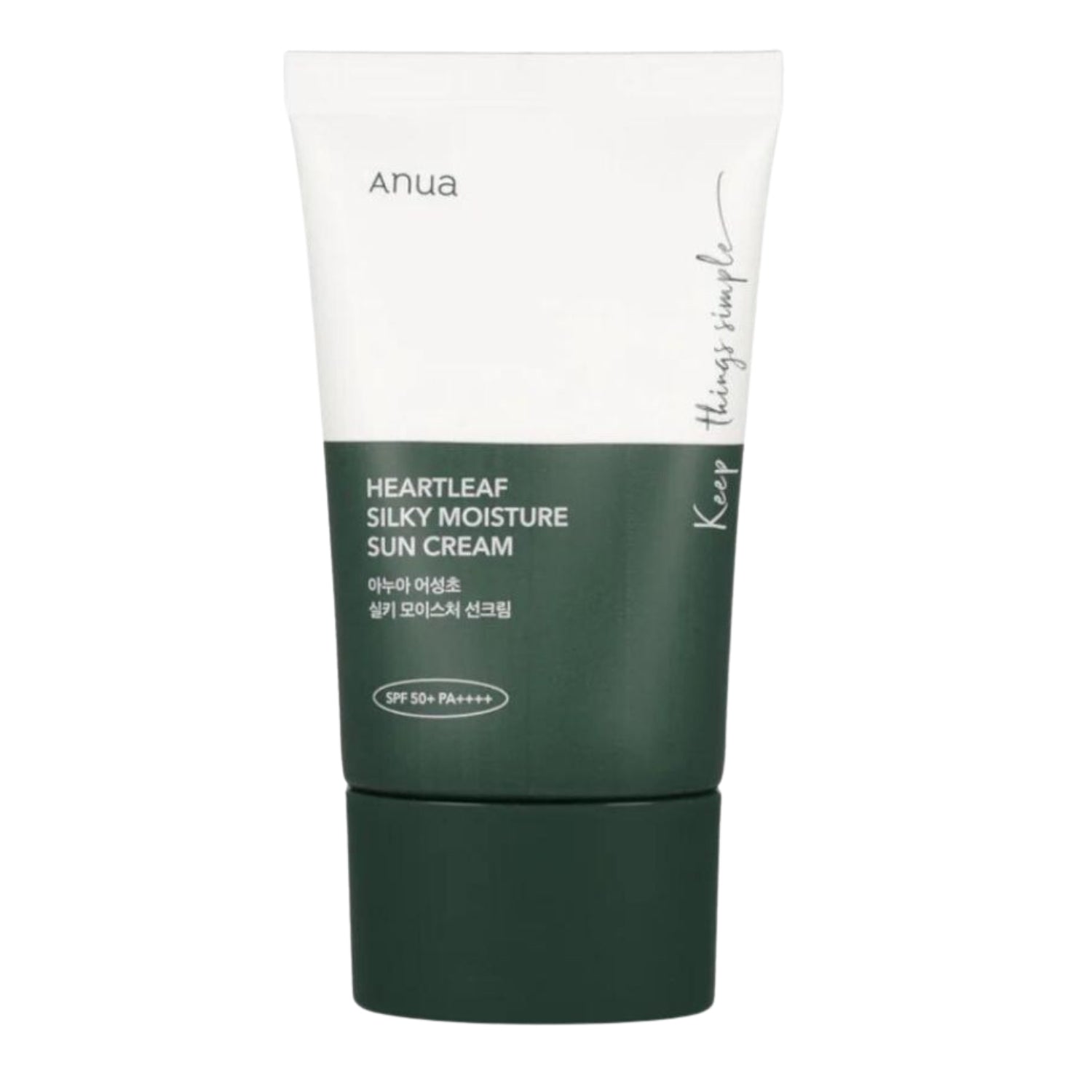 Anua | Heartleaf Silky Moisture Sun Cream SPF50+/PA++++ 50ml