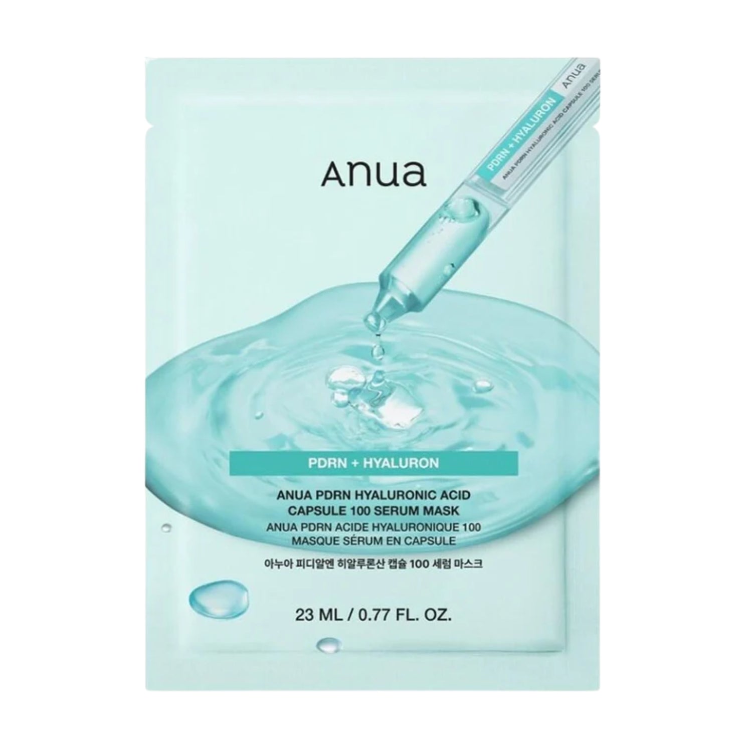 Anua |  PDRN Hyaluron 100 Serum Mask