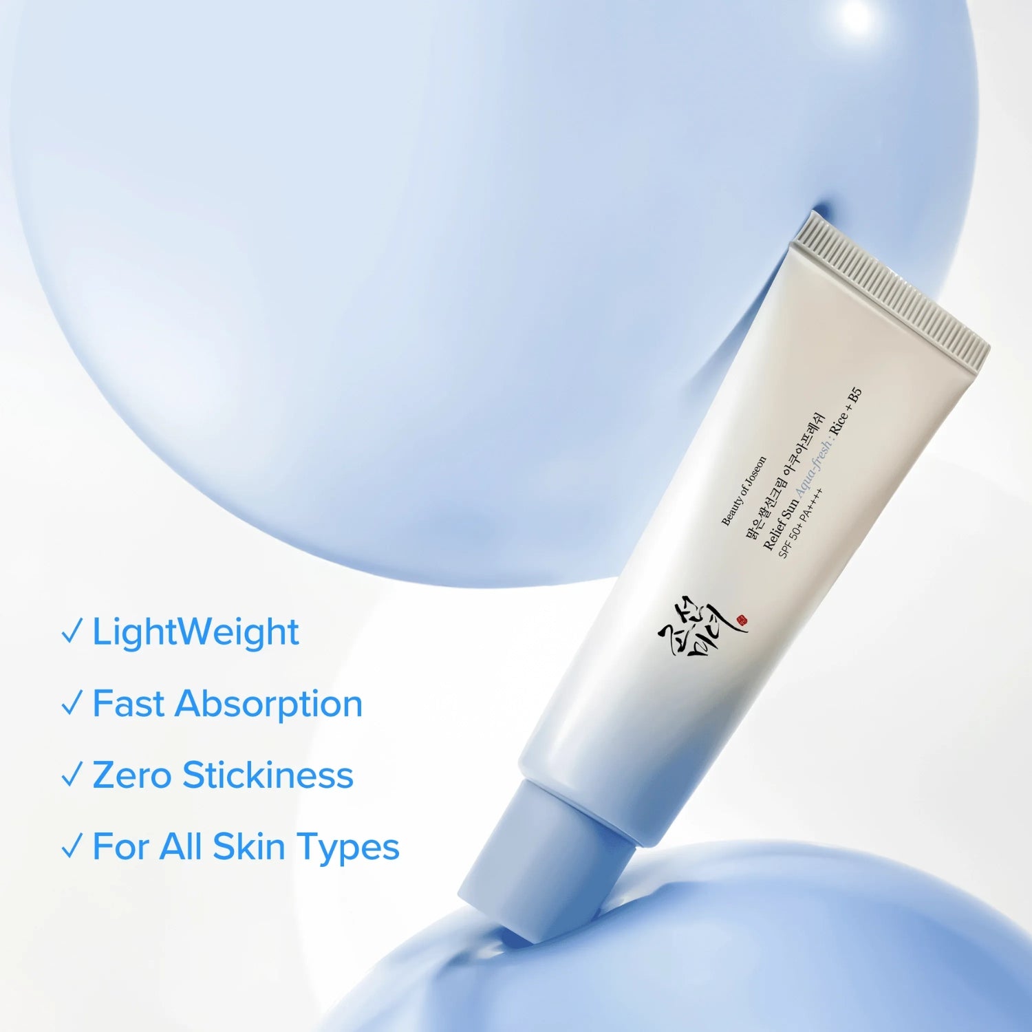 Beauty of Joseon Relief Sun Aqua-Fresh Rice + B5 SPF 50+ PA++++ 50ml