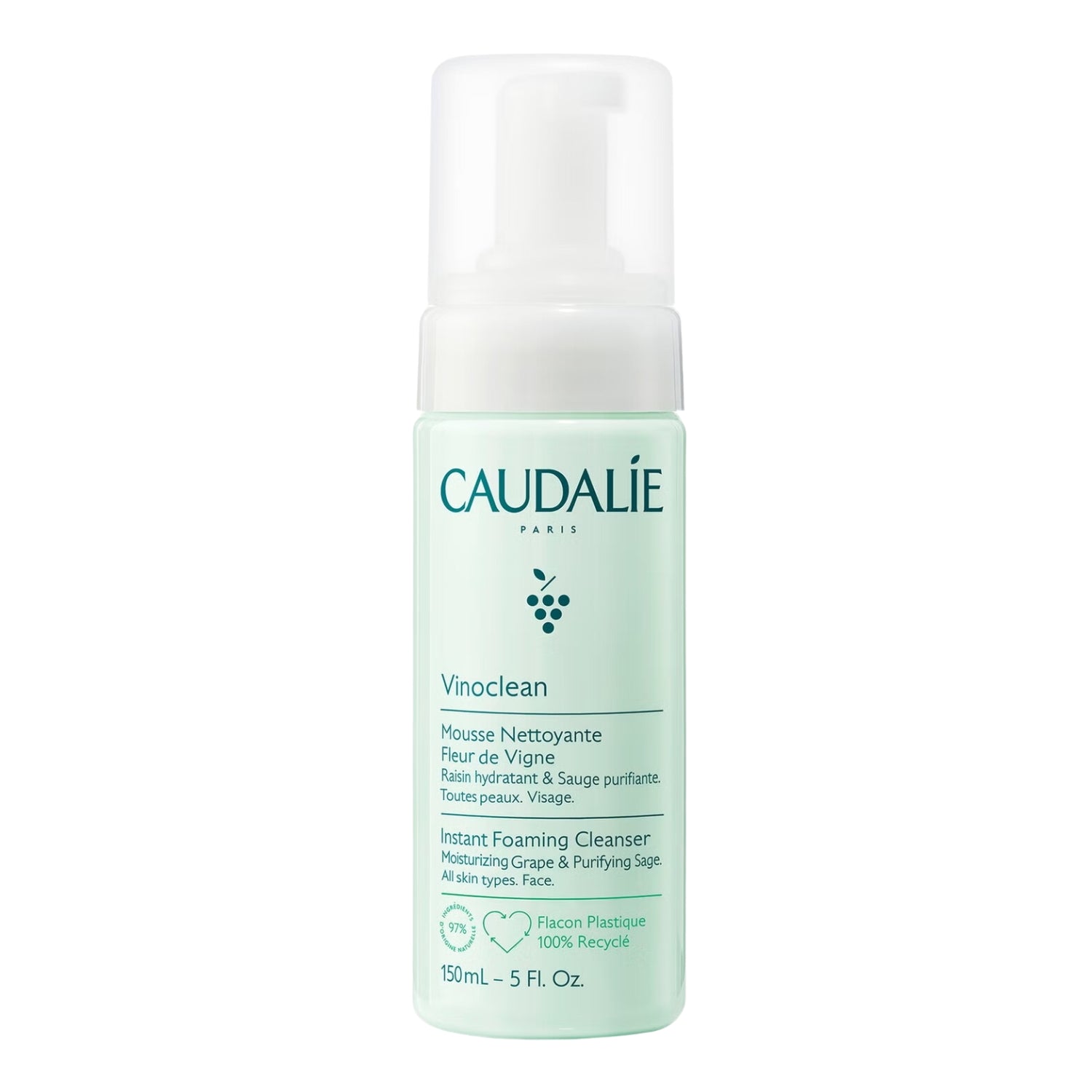 Caudalie | Vinoclean Instant Foaming Cleanser 150ml