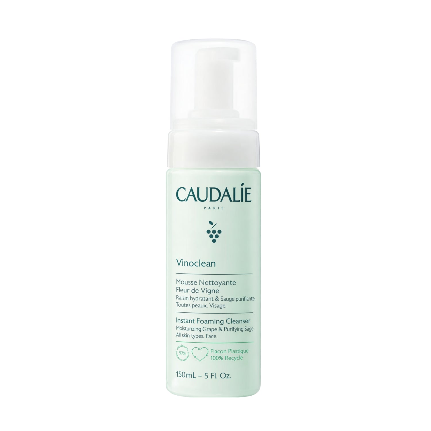 Caudalie | Vinoclean Instant Foaming Cleanser 150ml