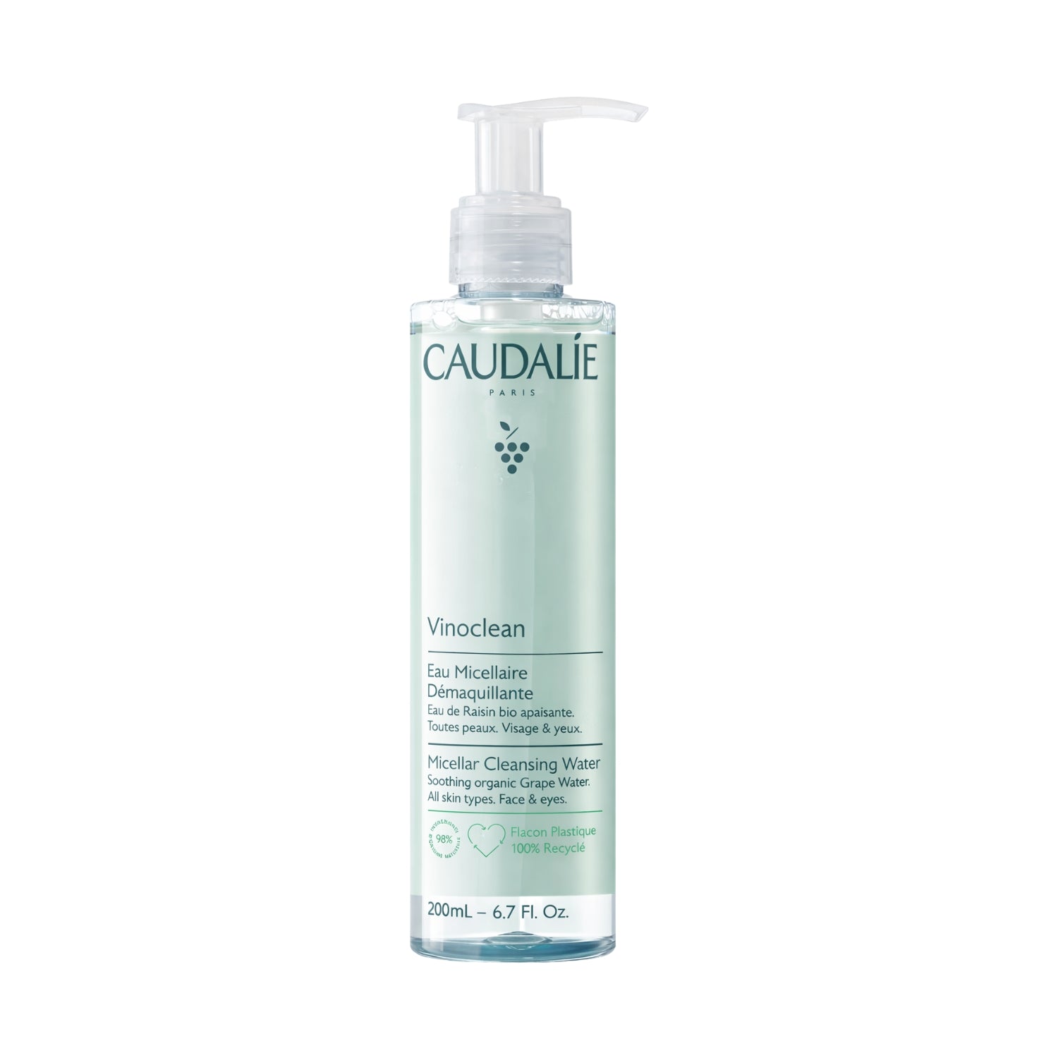 Caudalie | Vinoclean Micellar Cleansing Water 200ml