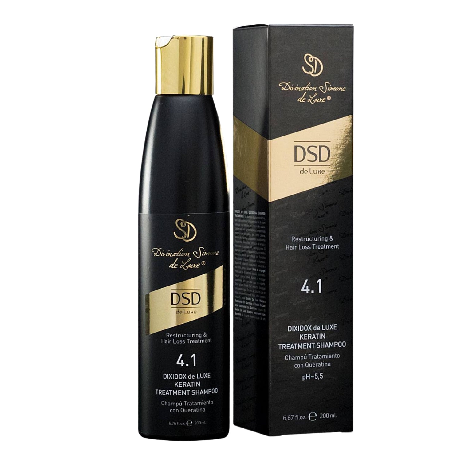 DSD de Luxe | 4.1 Keratin Treatment Shampoo 200ml