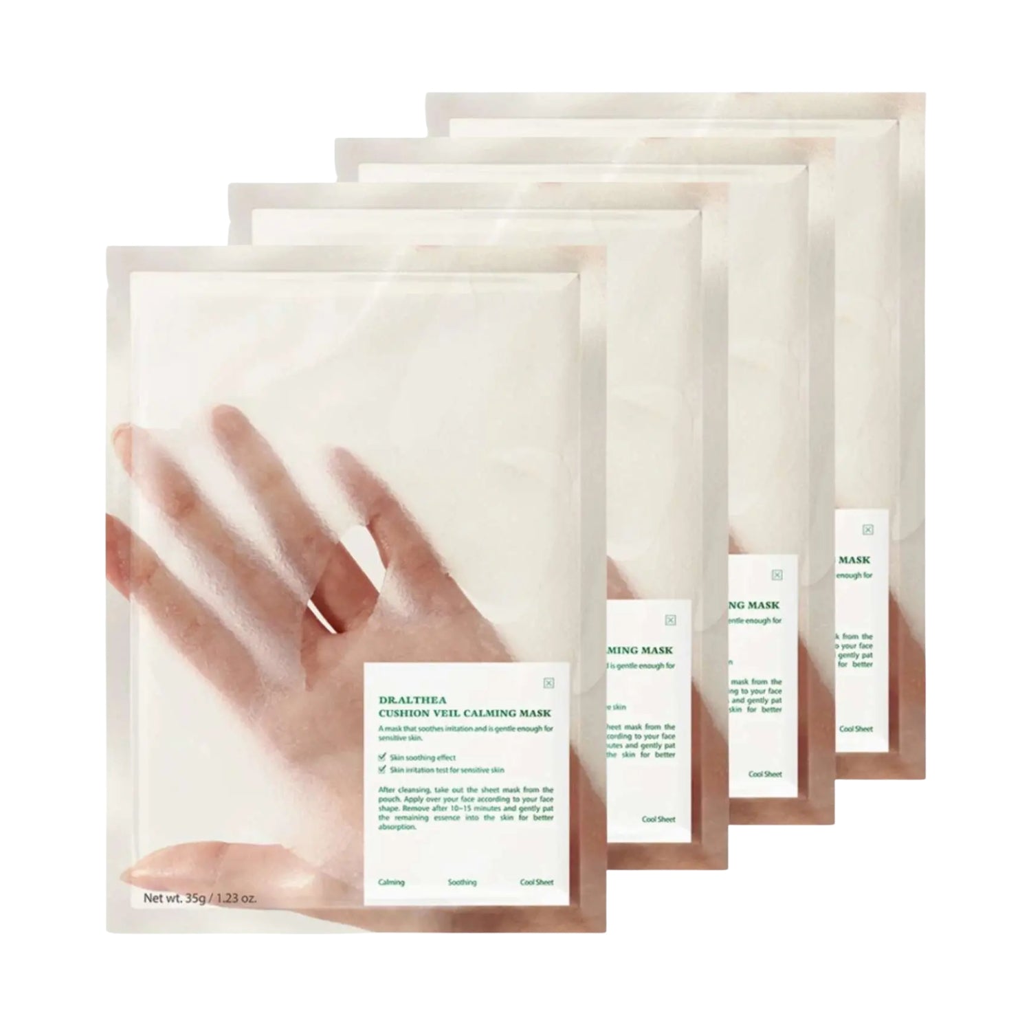 Dr. Althea Cushion Veil Calming Mask 4 Pack