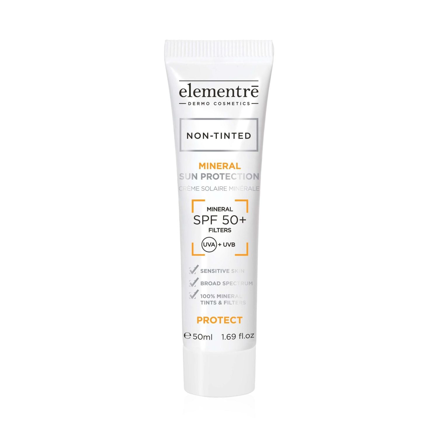 Elementre SPF 50+ Mineral Sun Protection Non-Tinted 50ml