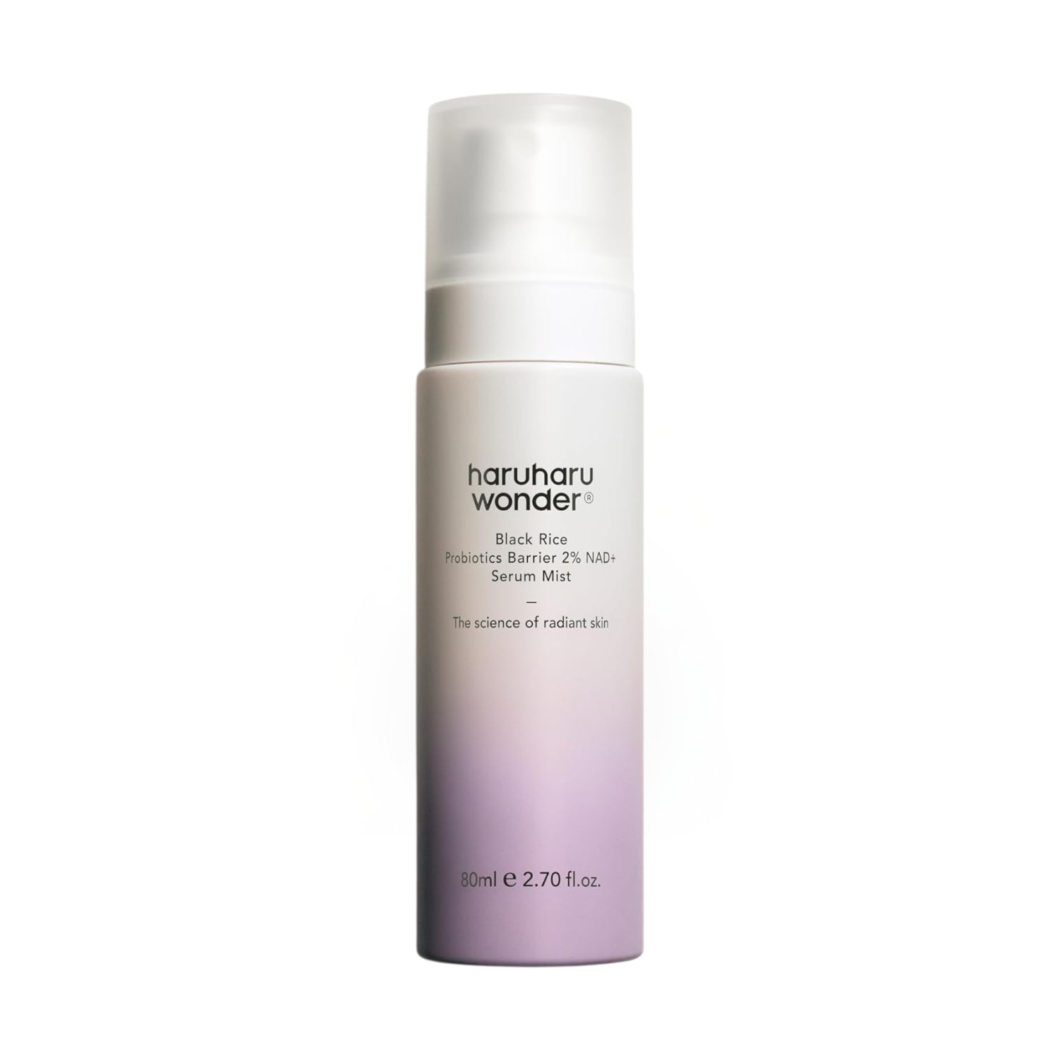 Haruharu Wonder Black Rice Probiotics Barrier NAD+ Serum Mist 80ml