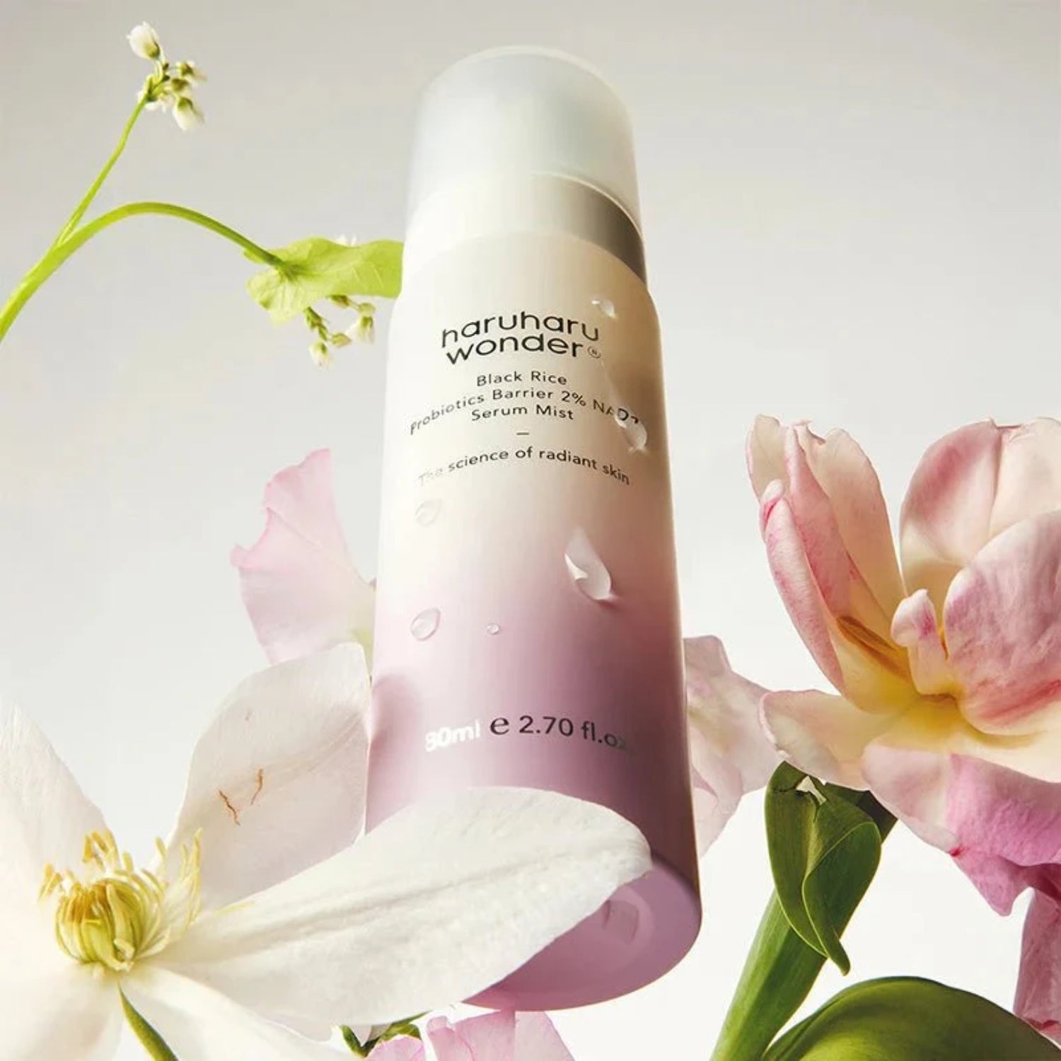 Haruharu Wonder Black Rice Probiotics Barrier NAD+ Serum Mist 80ml