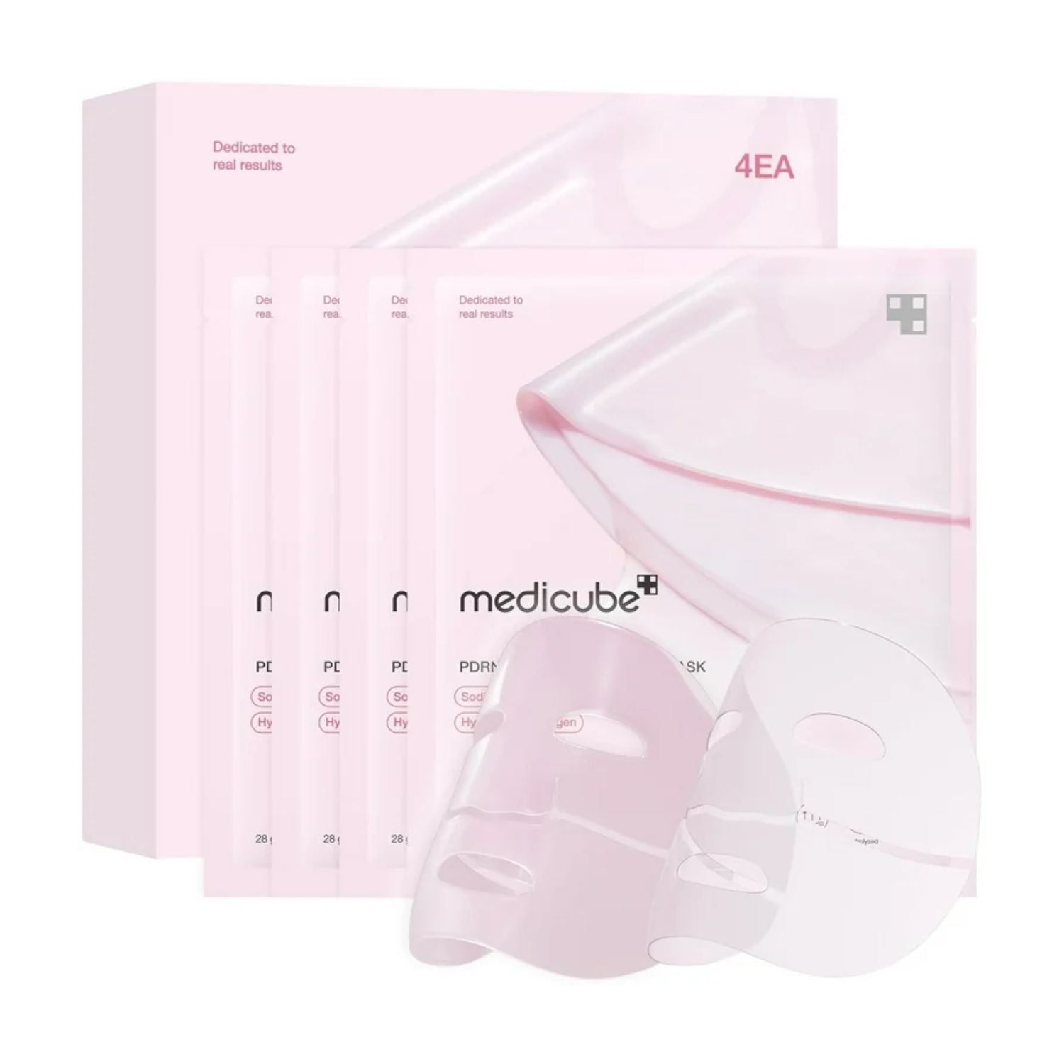 Medicube | PDRN Pink Collagen Gel Mask 4 Pack