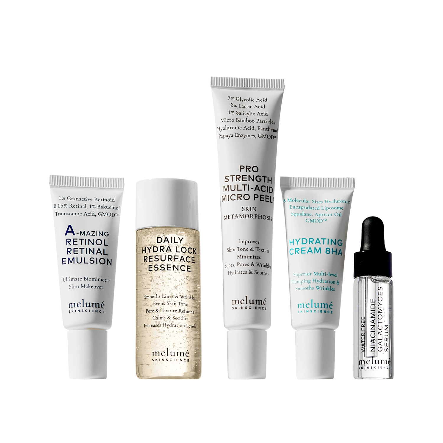 Melumé Skinscience Skinsational Starter Kit