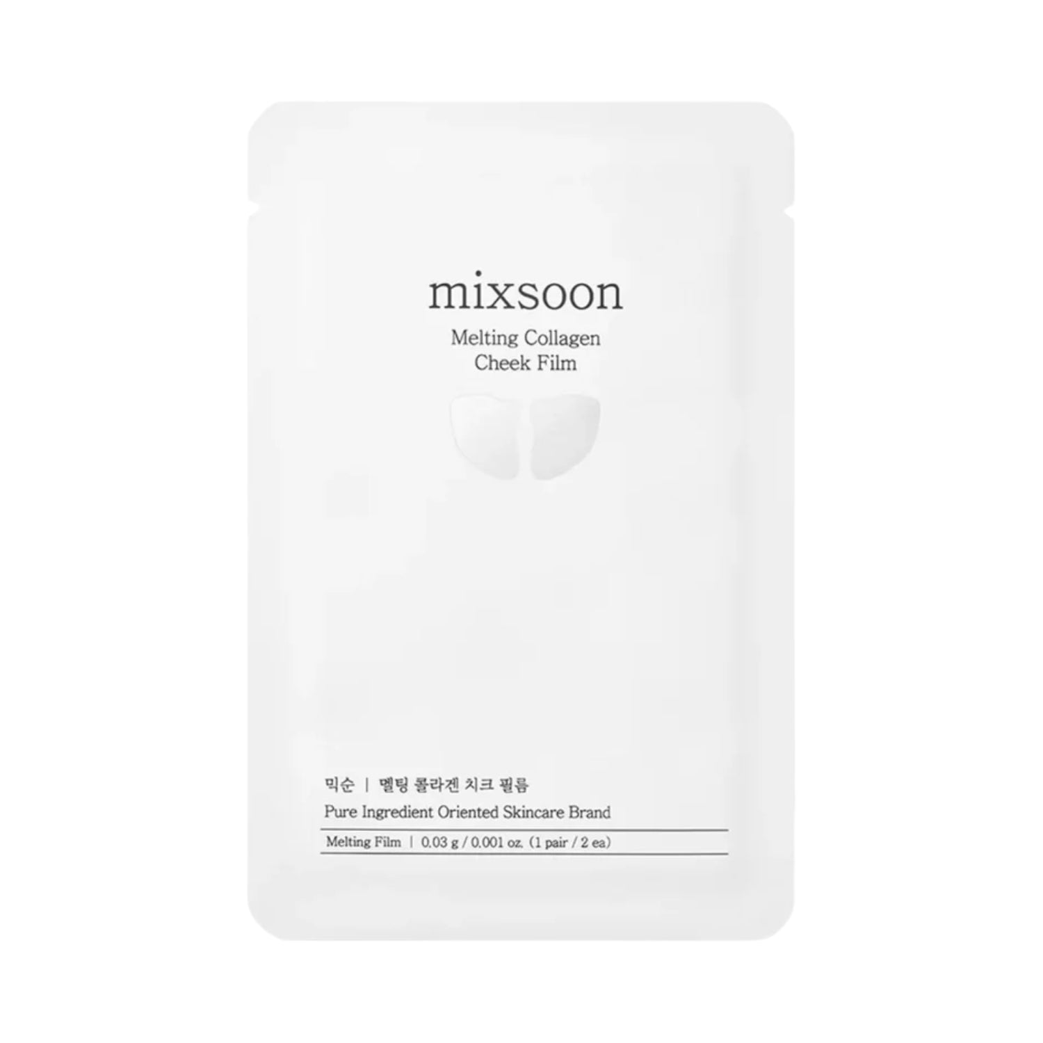 Mixsoon Melting Collagen Cheek Film (10 Patches)