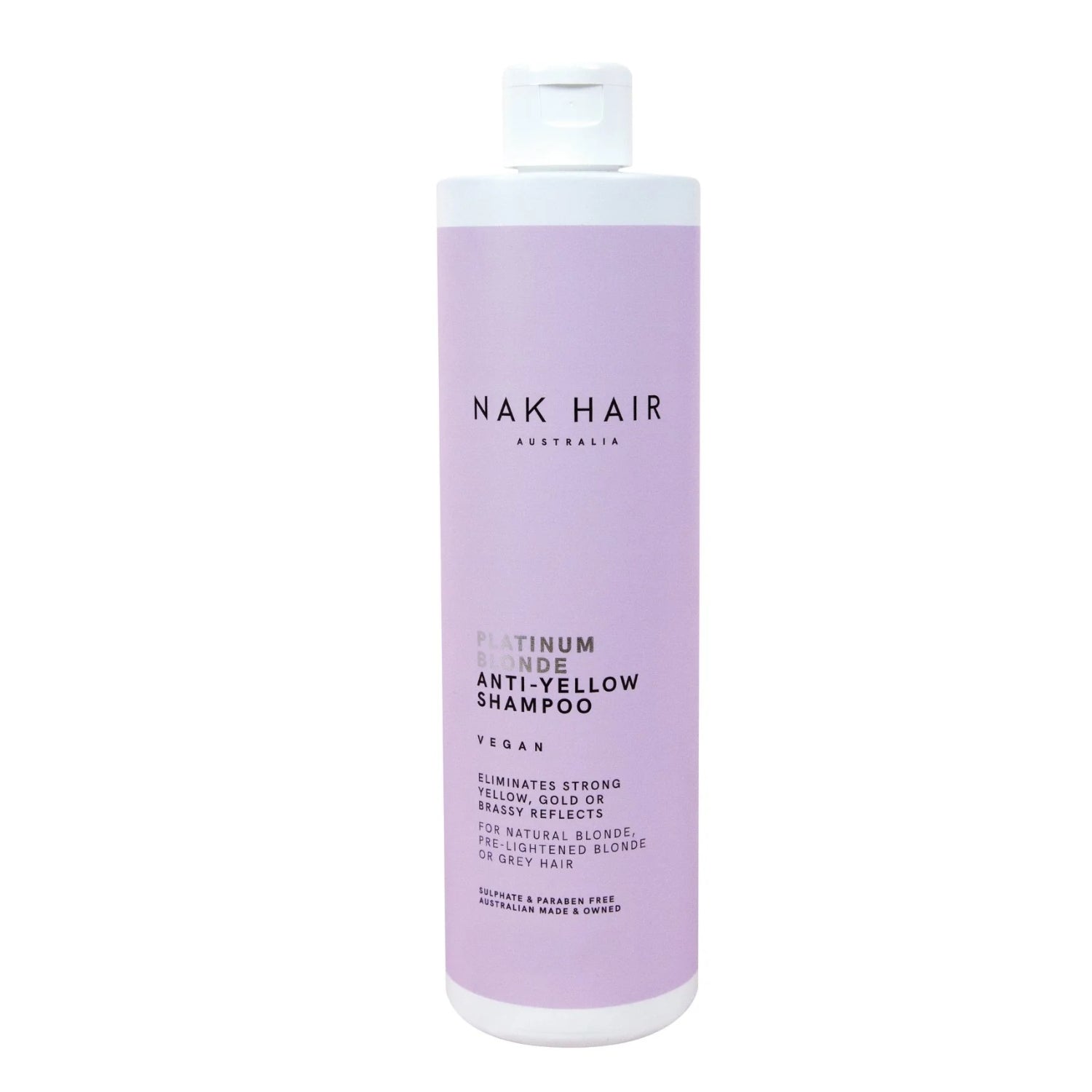 NAK | Platinum Blonde Shampoo Bonus Size 500ml