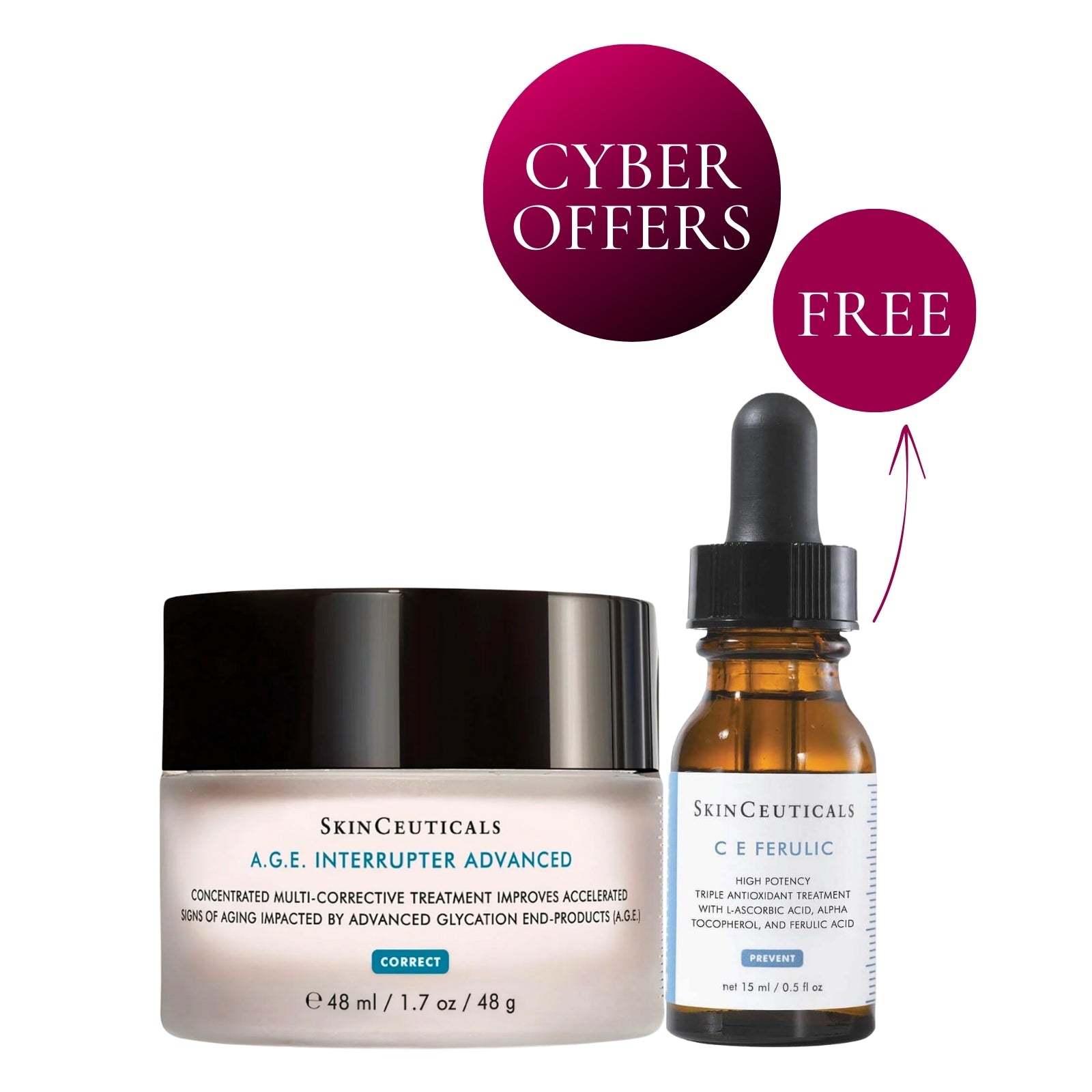 SkinCeuticals | A.G.E. Interrupter Advanced & C E Ferulic Bundle