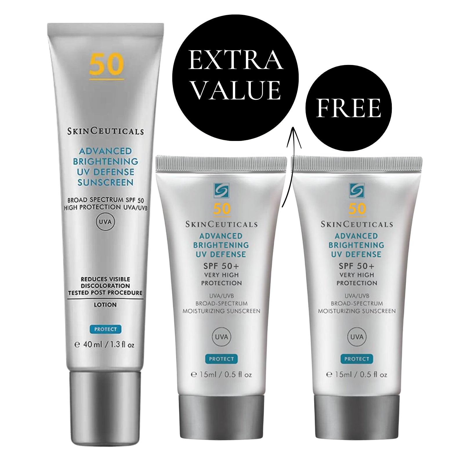 SkinCeuticals | Advanced Brightening UV Defence SPF Double Up Extra Bundle