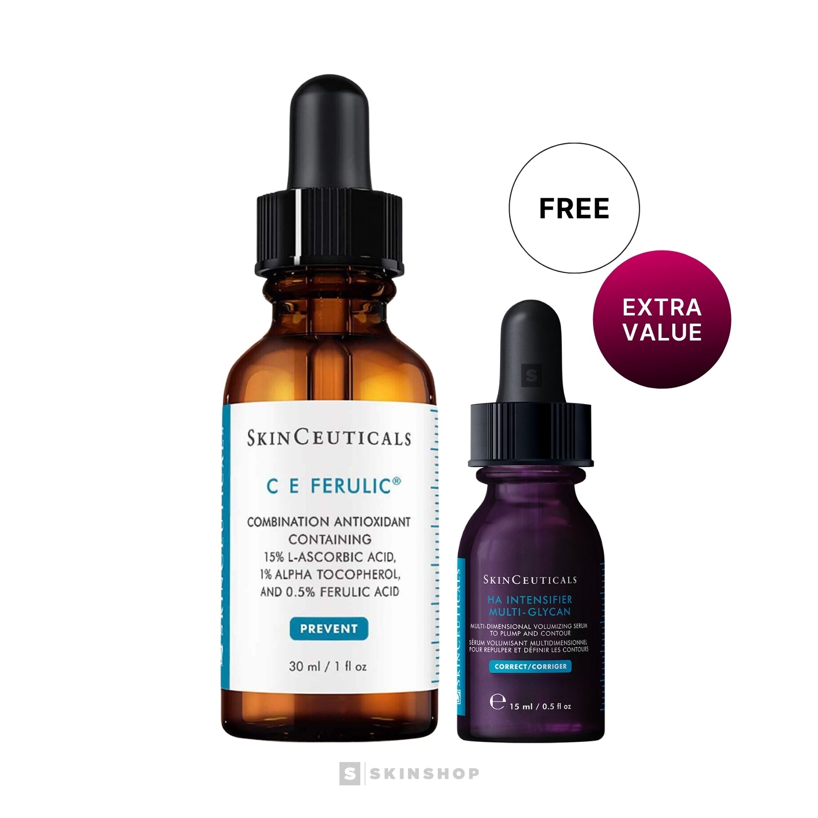 SkinCeuticals | C E Ferulic + H.A. Intensifier Duo Bundle
