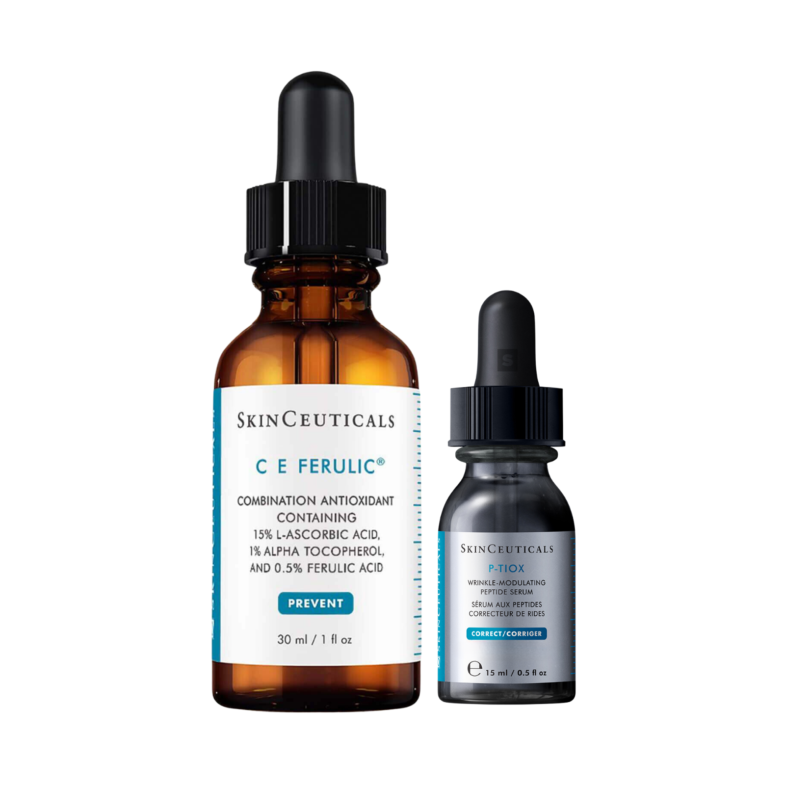 SkinCeuticals C E Ferulic + P-Tiox Double Up Duo Bundle