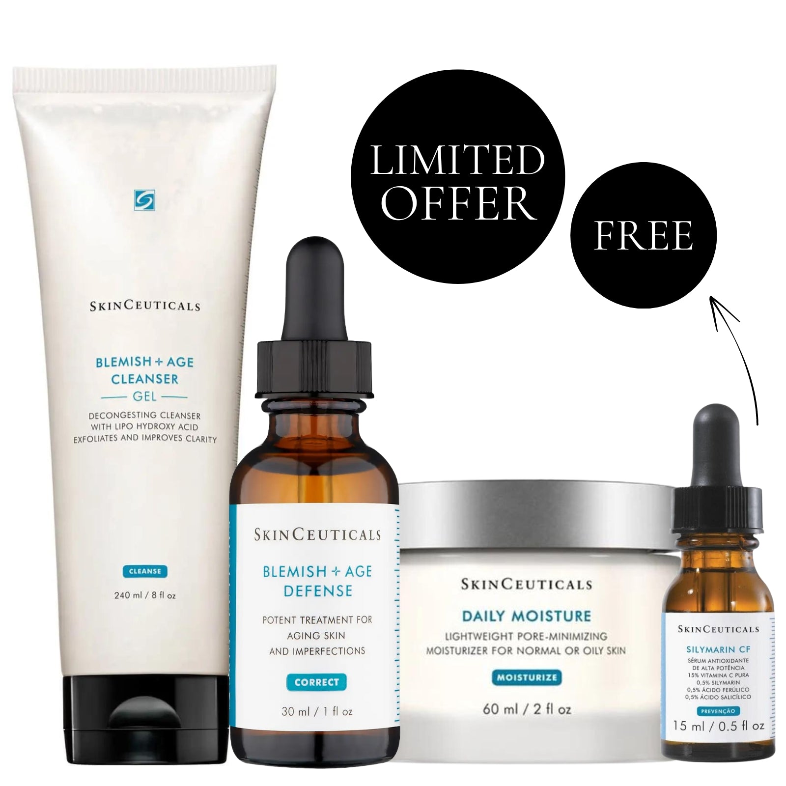 SkinCeuticals | Clear Skin  Exclusive Deluxe Bundle