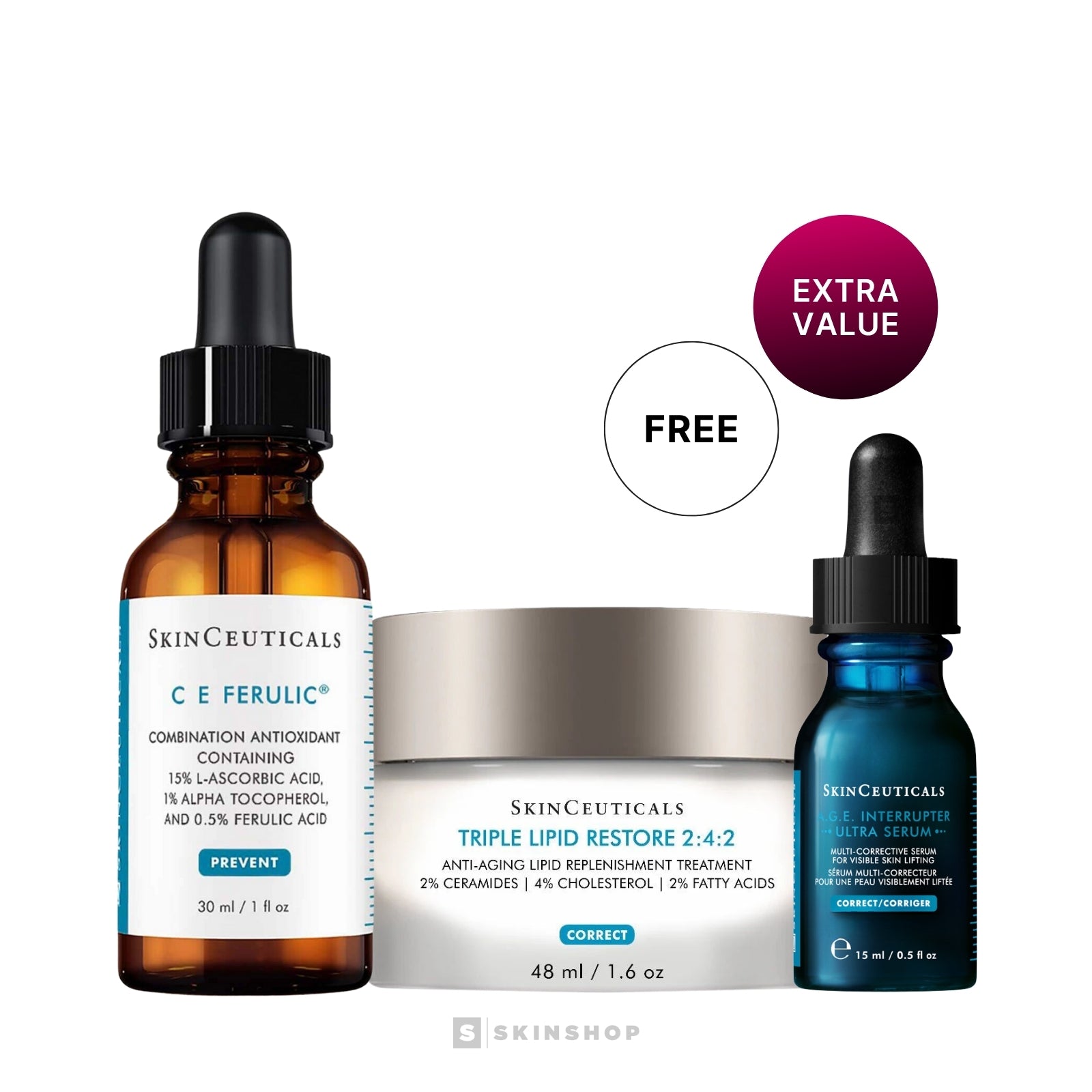 SkinCeuticals | Moisture Boost Trio Bundle