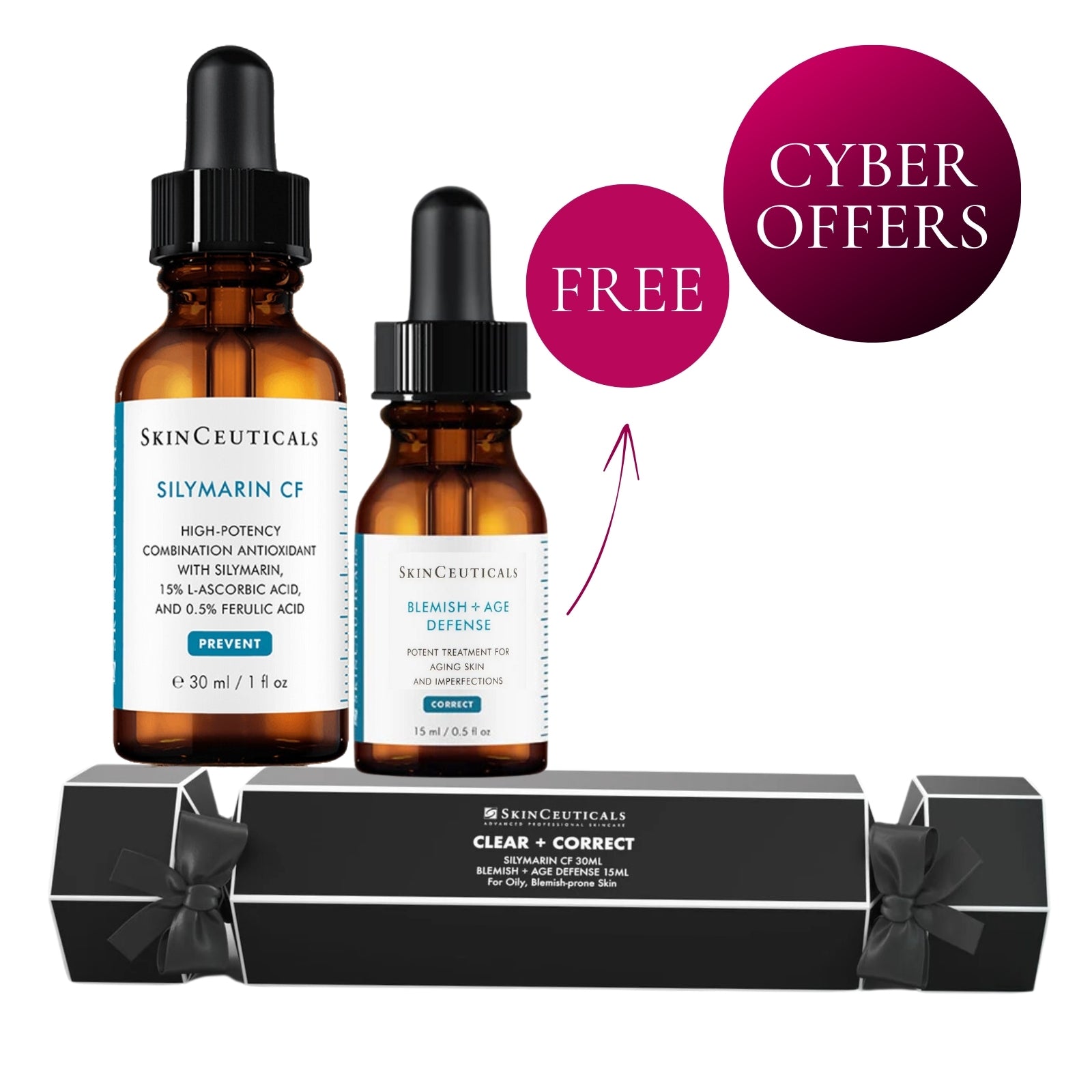 SkinCeuticals | Silymarin CF Clear + Correct Cracker