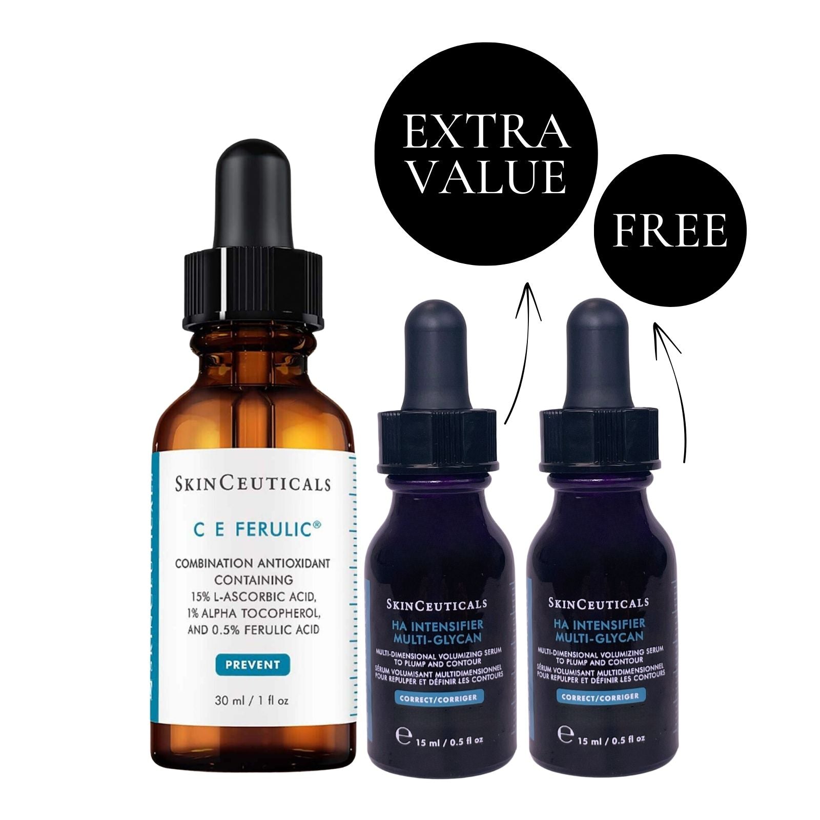 SkinCeuticals | C E Ferulic + HA Intensifier Double Up Bundle