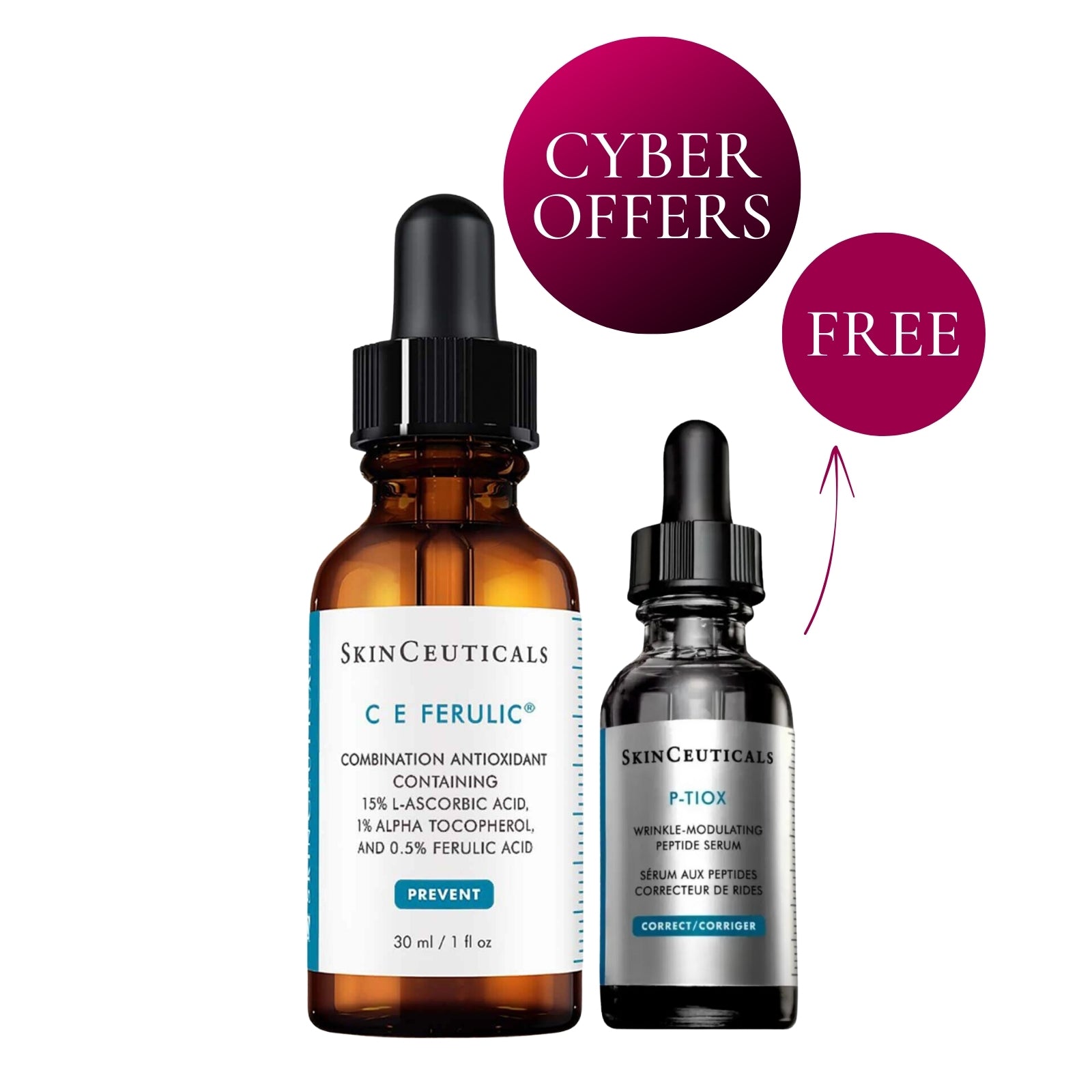 SkinCeuticals | C E Ferulic + P-Tiox Double Up Bundle