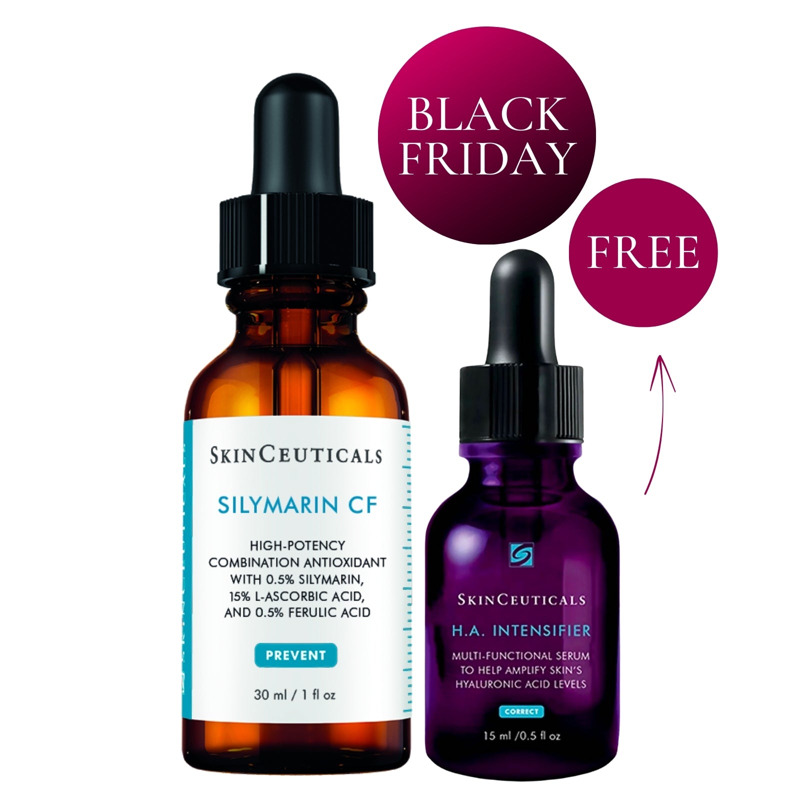 SkinCeuticals | Silymarin CF & H.A. Intensifier Bundle