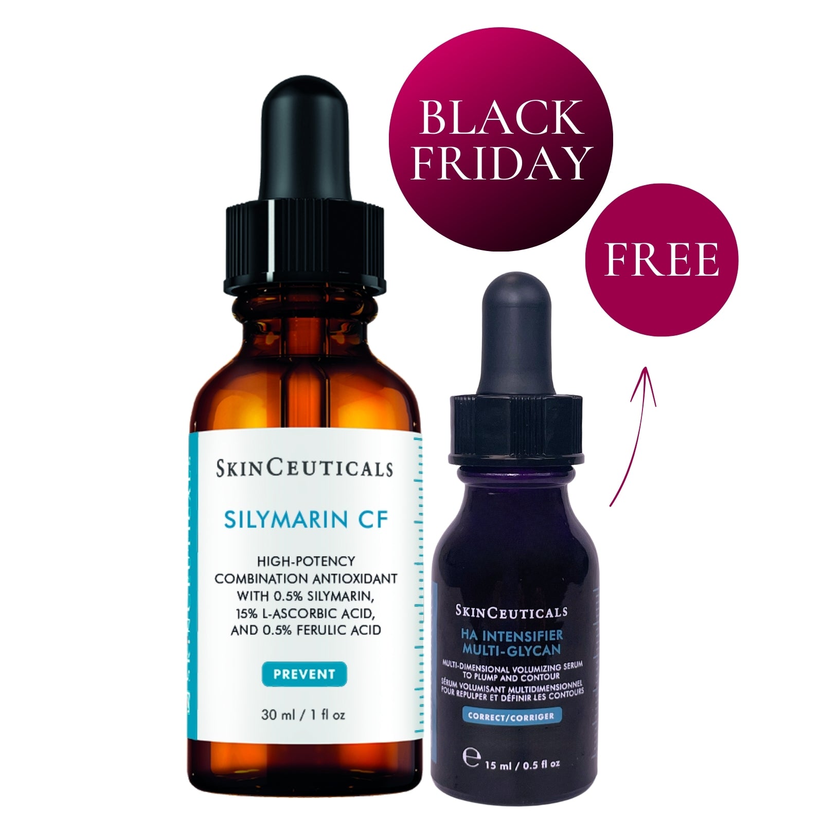 SkinCeuticals | Silymarin CF & H.A. Intensifier Bundle