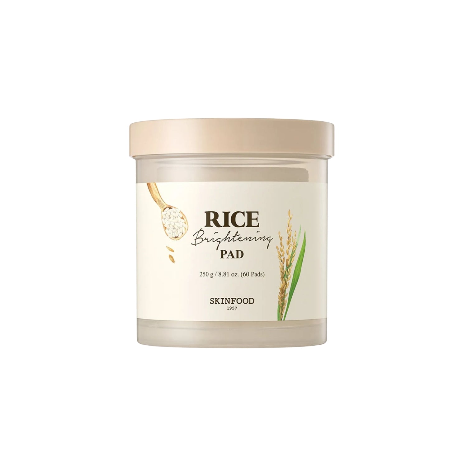 Skinfood Rice Brightening Pad 60 pads