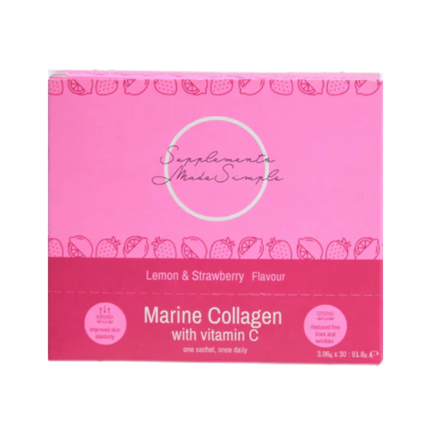 Supplements Made Simple | Marine Collagen with Vitamin C 2.5g (30 sachets)