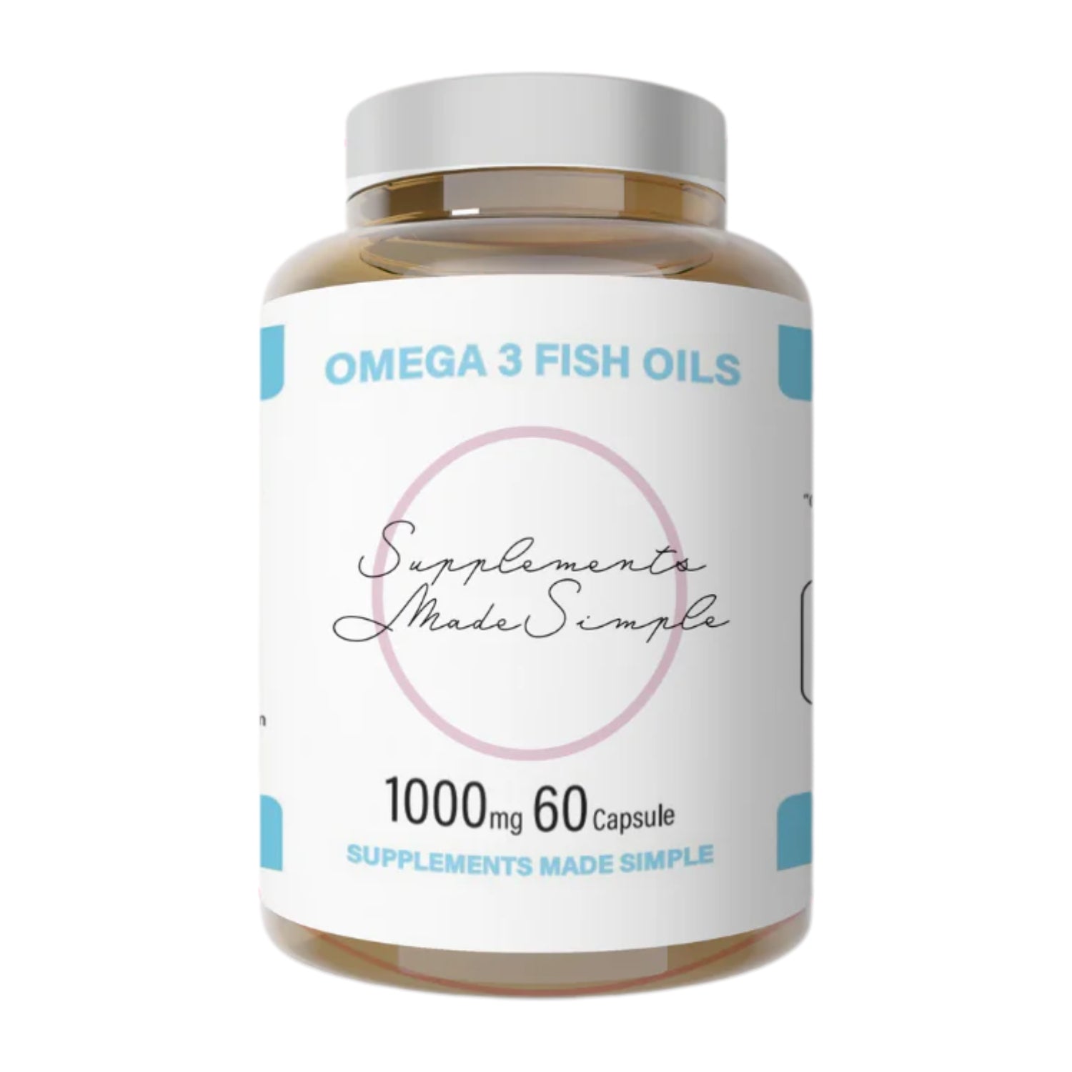 Supplements Made Simple | Omega 3 Fish Oil 60 Softgels