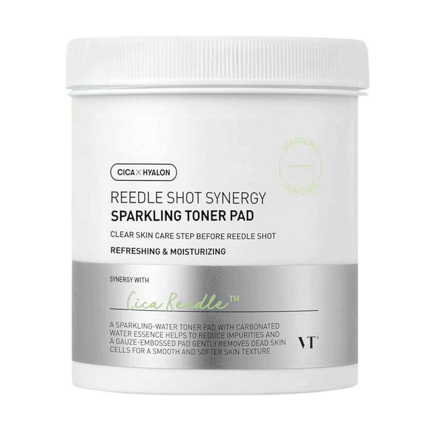 VT Cosmetics |  Reedle Shot Synergy Sparkling Toner Pad 200ml