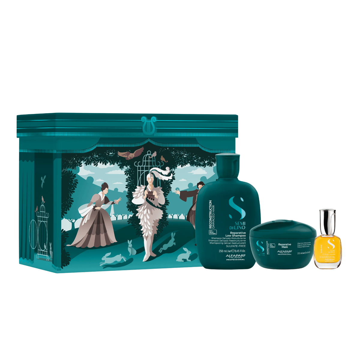 AlfaparfAlfaparf Semi Di Lino Reconstruction Gift SetSkinShop