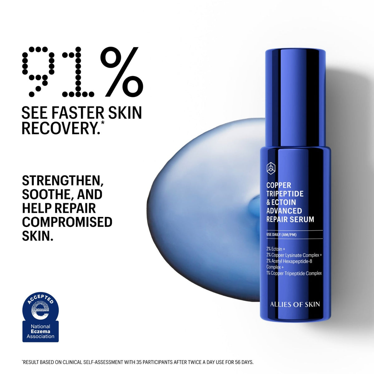Allies of SkinAllies of Skin Copper Tripeptide & Ectoin Advanced Repair Serum 30mlSkinShop