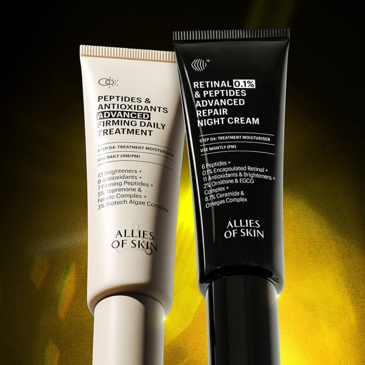 Allies of SkinAllies of Skin Retinal 0.1% & Peptides Advanced Repair Night Cream 48mlSkinShop