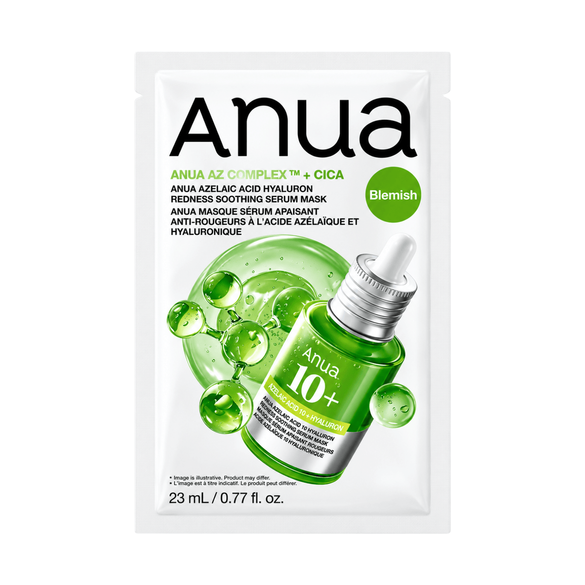 AnuaAnua Azelaic Acid Hyaluron Redness Soothing Serum Mask 23mlSkinShop