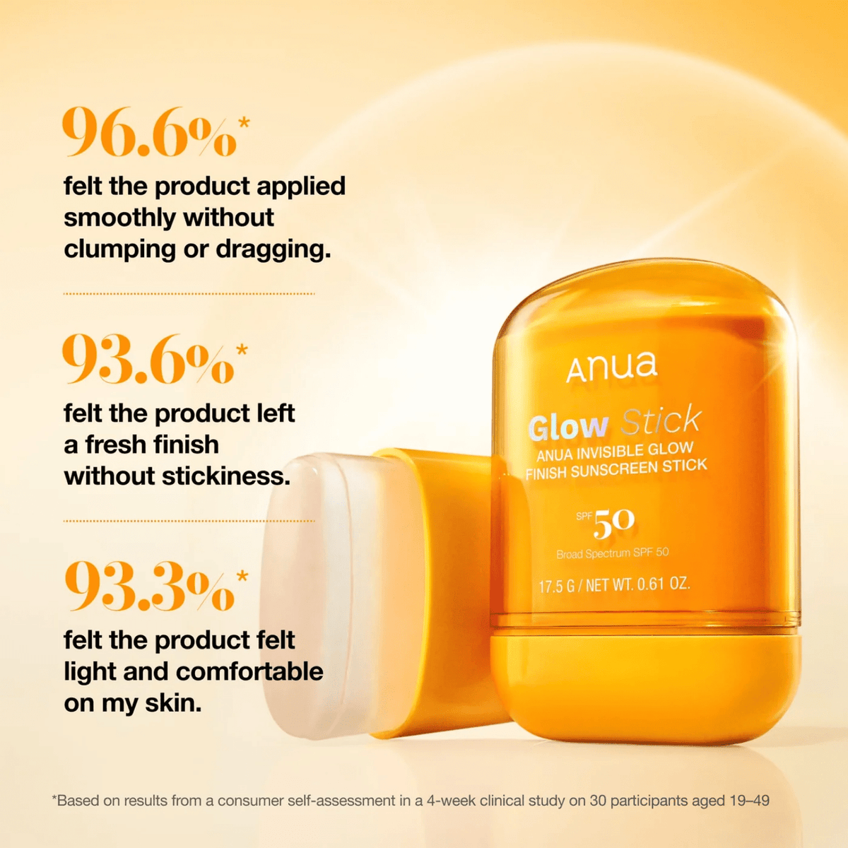 Anua Invisible Glow Finish Sunscreen Stick SkinShop