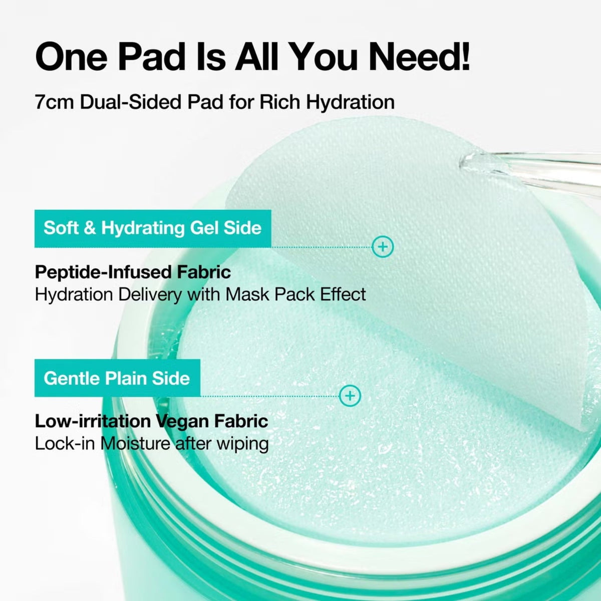 Anua PDRN 100 Hyaluronic Acid Glow Pads 180ml SkinShop
