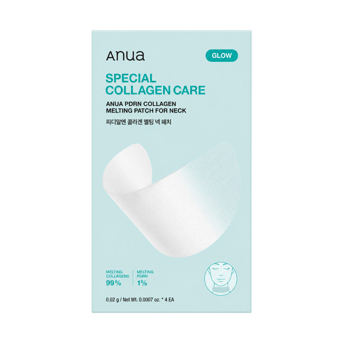 Anua PDRN Collagen Melting Patch for Neck (4EA) SkinShop