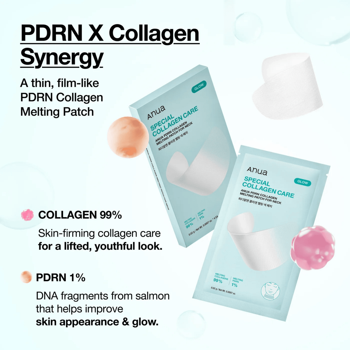 Anua PDRN Collagen Melting Patch for Neck (4EA) SkinShop