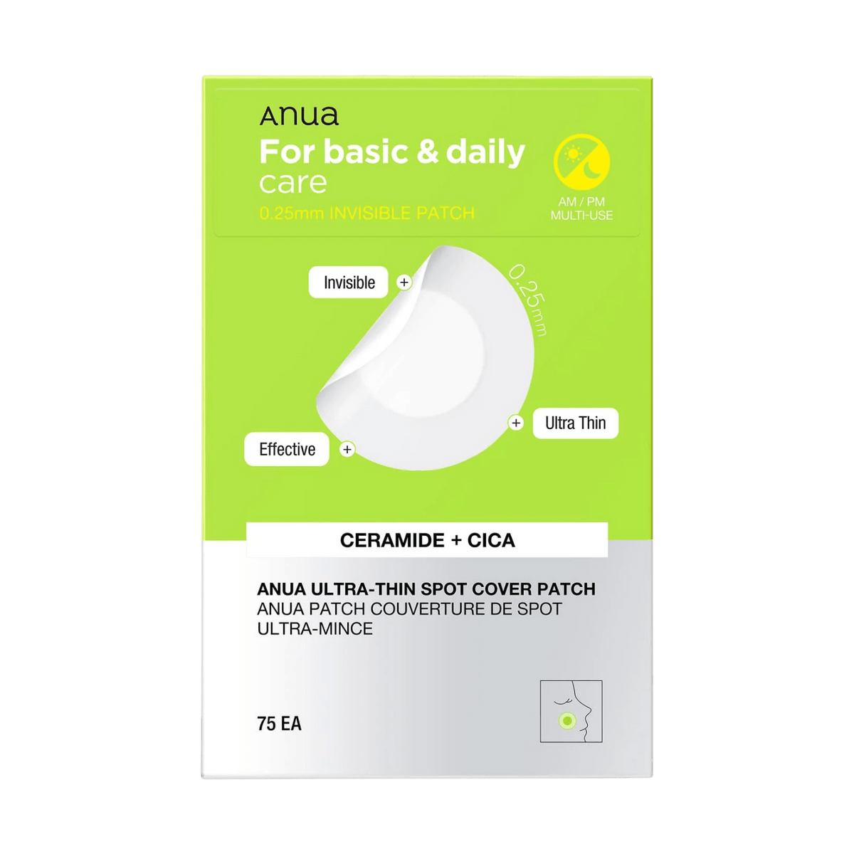 AnuaAnua Ultra Thin Spot Cover Patch (75 pieces)SkinShop