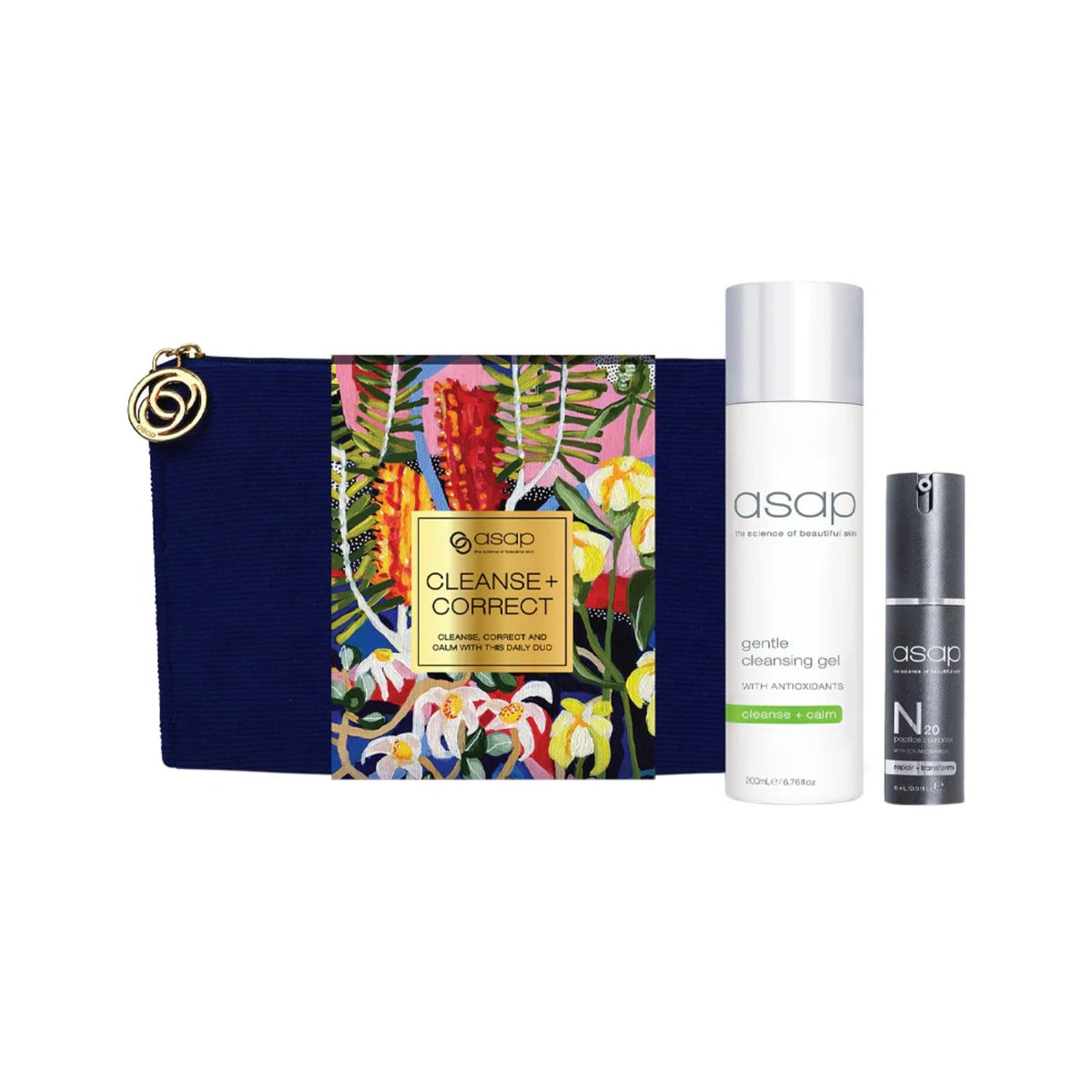 asapasap Cleanse + Correct Gift SetSkinShop