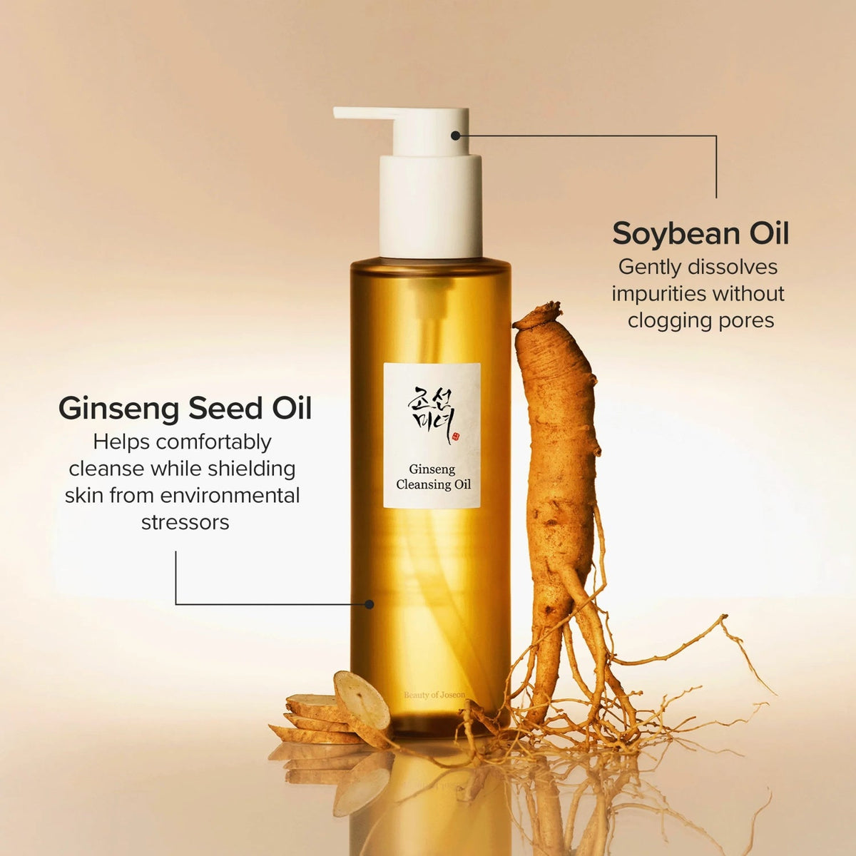 Beauty of JoseonBeauty of Joseon Ginseng Cleansing Oil 210mlSkinShop