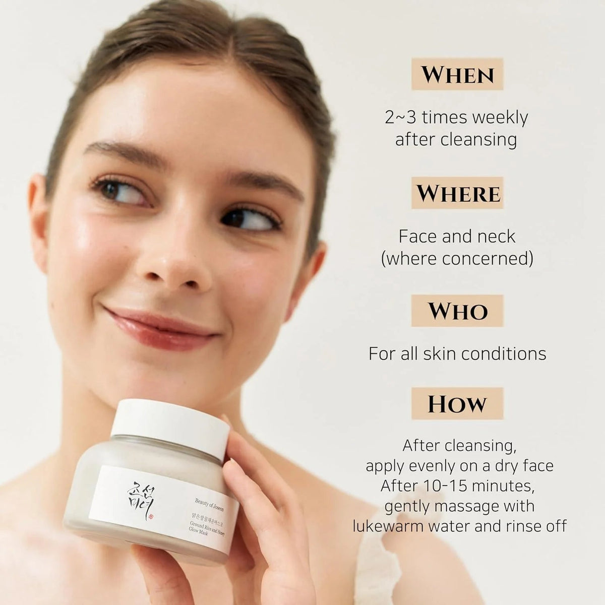 Beauty of JoseonBeauty of Joseon Ground Rice and Honey Glow Mask 150mlSkinShop