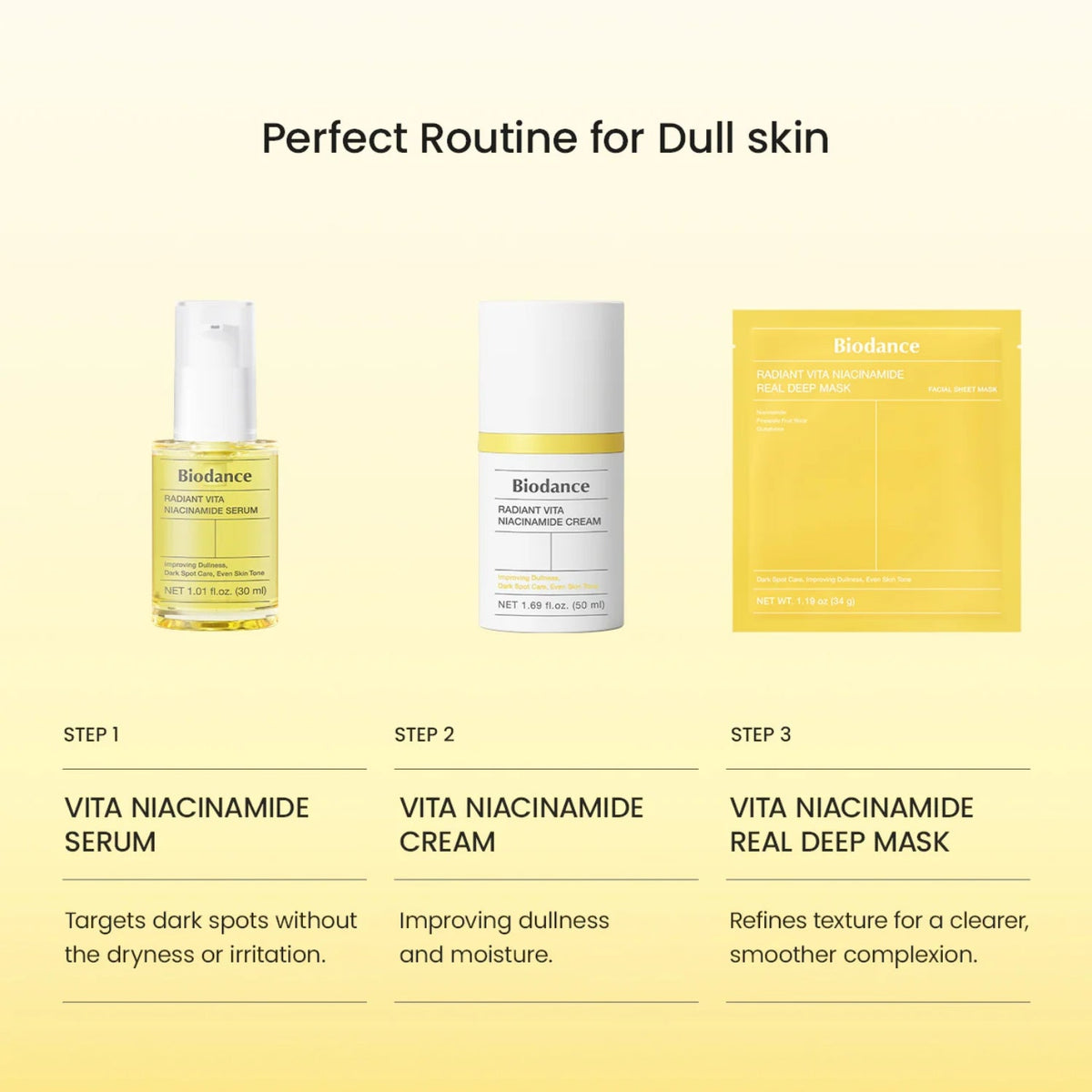 BiodanceBiodance Radiant Vita Niacinamide Cream 50MLSkinShop