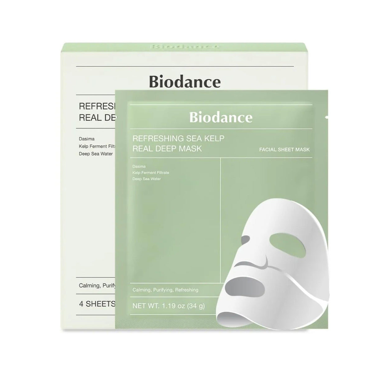 BiodanceBiodance Refreshing Sea Kelp Real Deep Mask 4 PackSkinShop