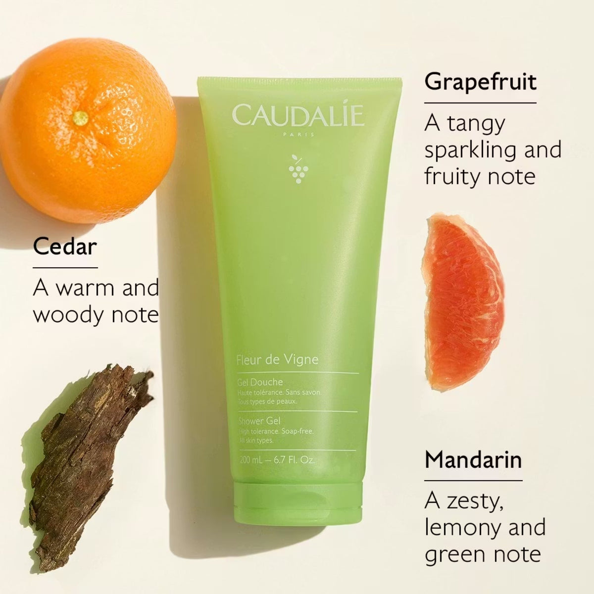 CaudalieCaudalie Fleur de Vigne Shower Gel 200mlSkinShop