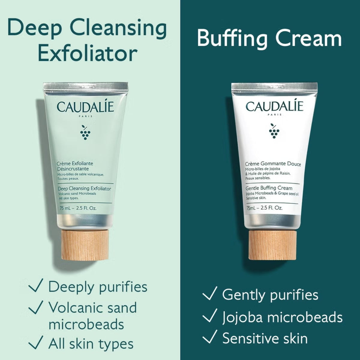 CaudalieCaudalie Gentle Buffing Cream 75mlSkinShop