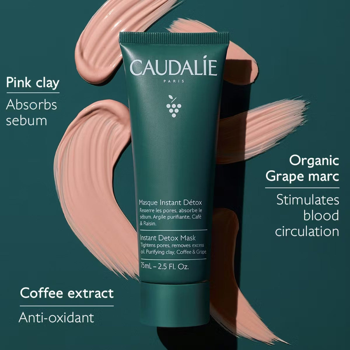 CaudalieCaudalie Instant Detox Mask 75mlSkinShop
