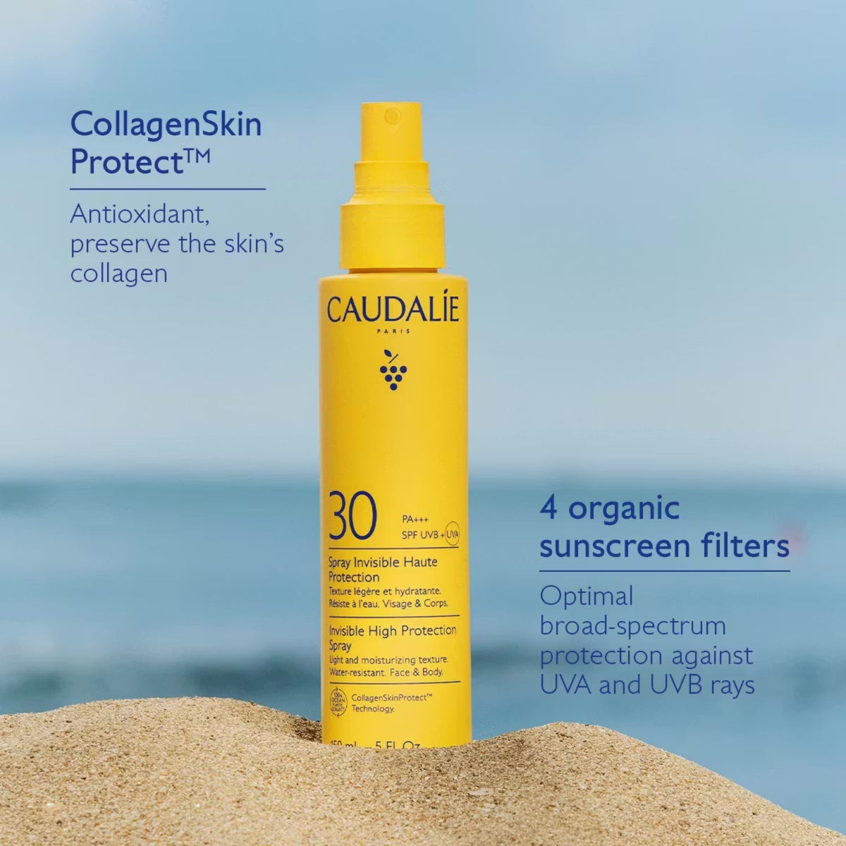 CaudalieCaudalie Invisible High Protection Spray SPF30 150mlSkinShop