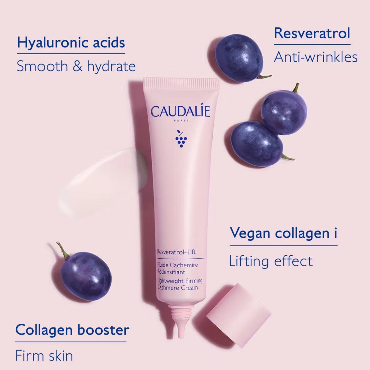 CaudalieCaudalie Resveratrol-Lift Lightweight Cashmere Cream 40mlSkinShop