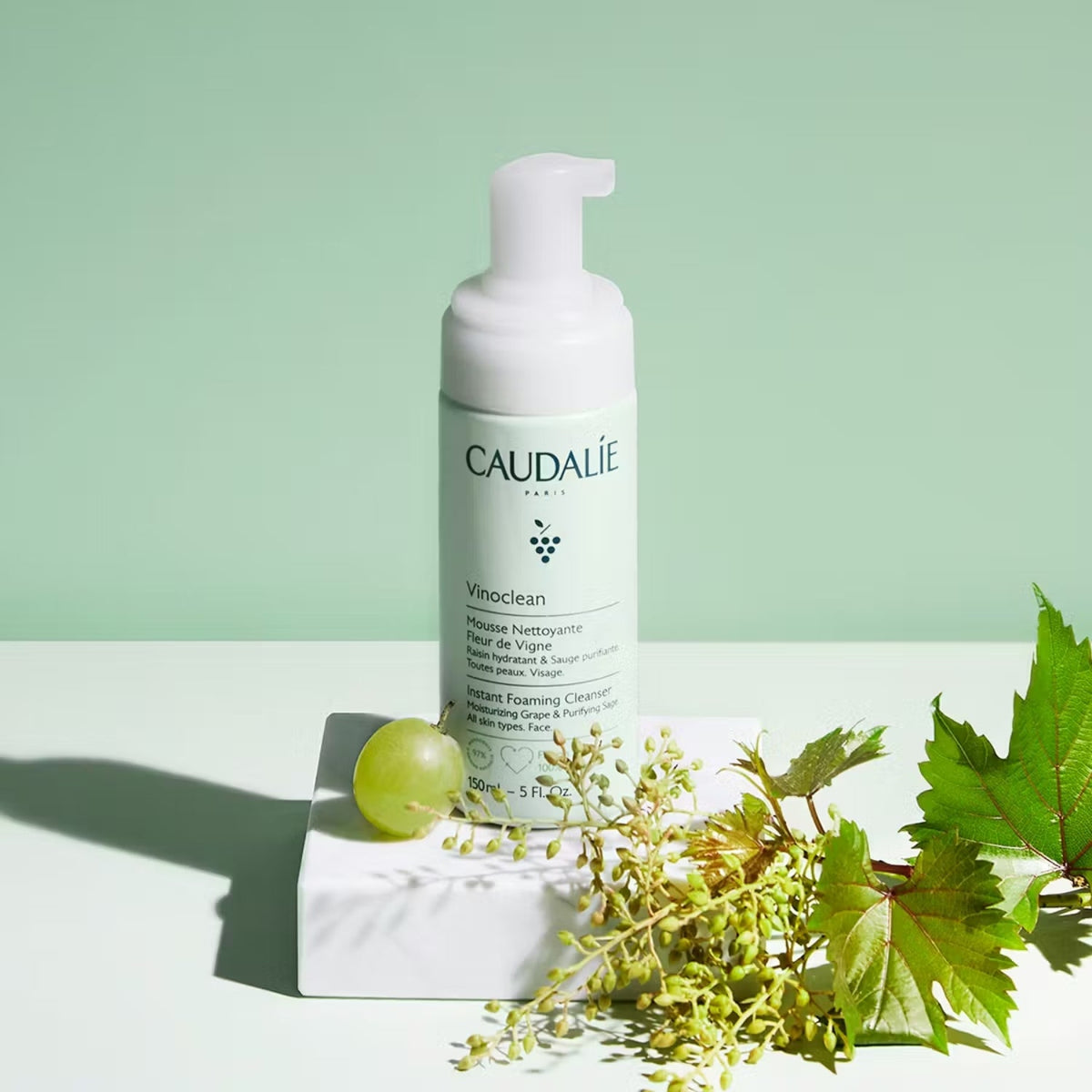 Caudalie Vinoclean Instant Foaming Cleanser 150ml SkinShop